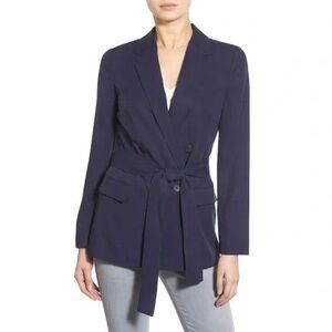 1.STATE Rivera Tie Waist Blazer